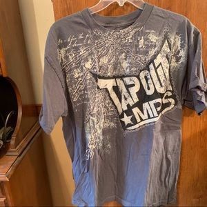 New Tapout short sleeved Tee with logo ,  large